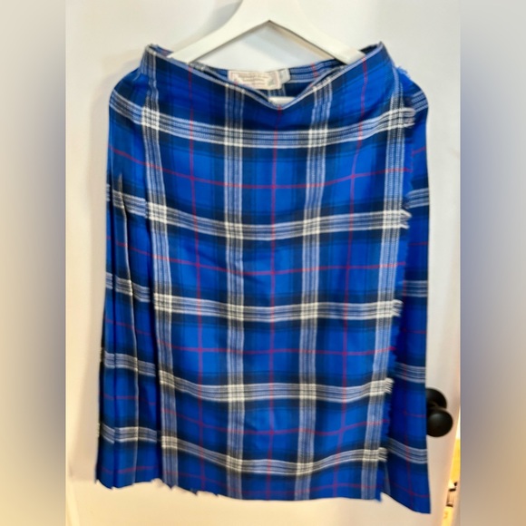 Vintage tartan skirt - Picture 2 of 3